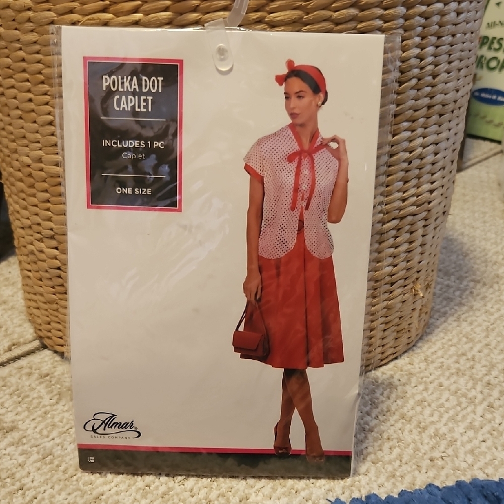 Amscan Red Polka Dot Caplet